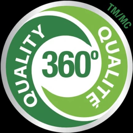 360 Quality trust sign